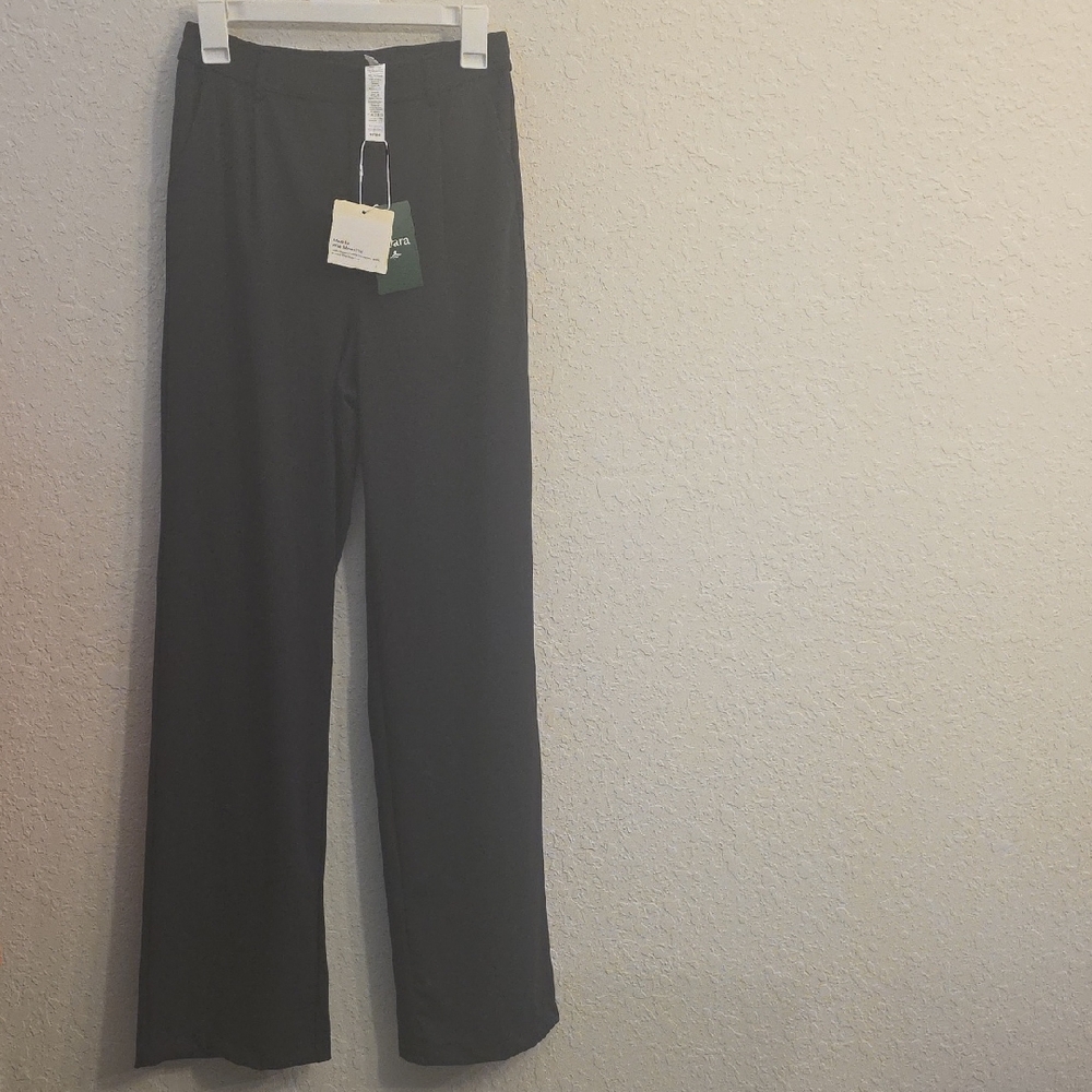 HALARA Black Straight Leg Women's Pants